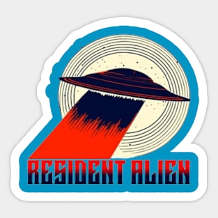 Resident Alien Sticker